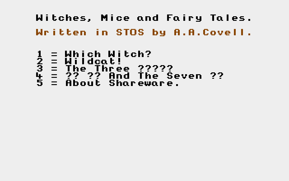 Witches, Mice and Fairy Tales — screenshot 1